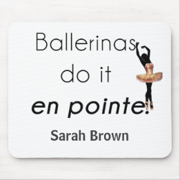 Ballerinas so it! マウスパッド
