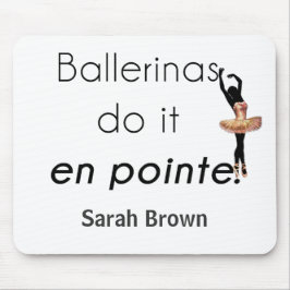 Ballerinas so it! マウスパッド