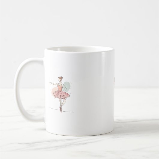 ballerines コーヒーマグカップ (左)