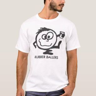 Ballersゴム製Kickballのワイシャツ Tシャツ