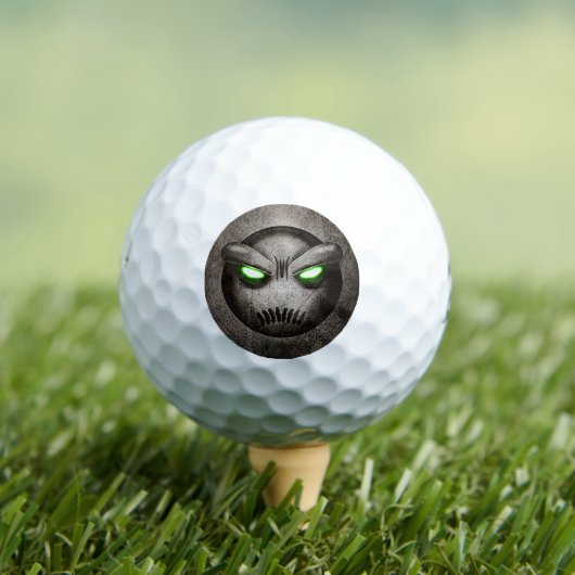 Balles De Golf Mutemoji Vintage ゴルフボール (インサイチュ 木)