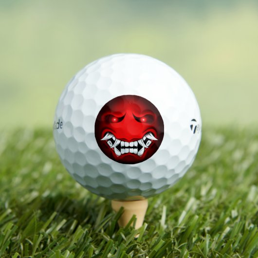 Balles De Golf Samouraïmoji ゴルフボール (インサイチュ 木)