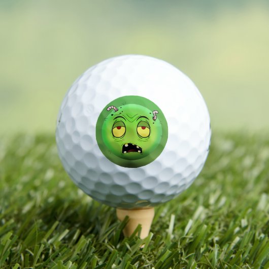 Balles De Golf Zombiemoji ゴルフボール (インサイチュ 木)