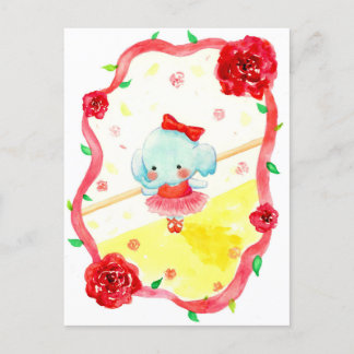 ballet シーズンポストカード