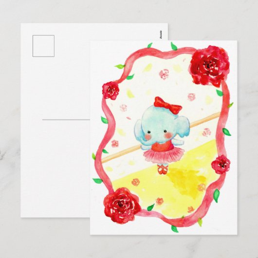 ballet シーズンポストカード (正面/裏面)