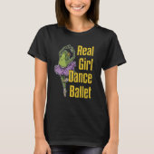 Ballet Ballerina Dancer Ballet Dance Costumes Frog Tシャツ (正面)