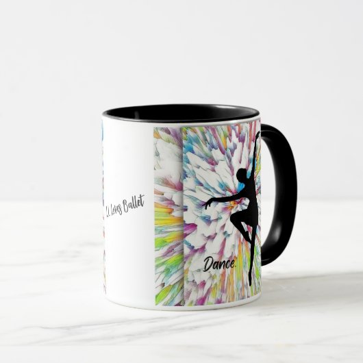 Ballet Coffee Mug マグカップ (正面右)