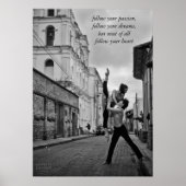 Ballet Dance Poster by Gabriel Davalos ポスター (正面)