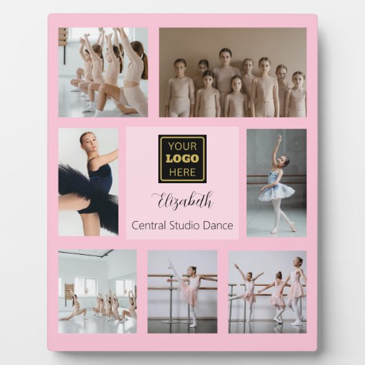 Ballet Dance Studio Photo Collage フォトプラーク (正面)