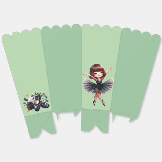 Ballet Dancer フェイバーボックス (見開き)