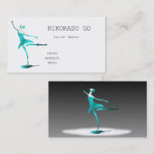ballet dancer 名刺 (正面/裏面)