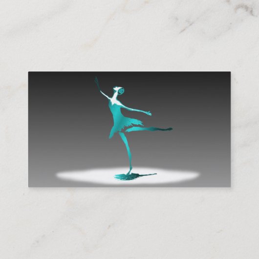 ballet dancer 名刺 (裏面)
