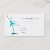 ballet dancer 名刺 (正面)