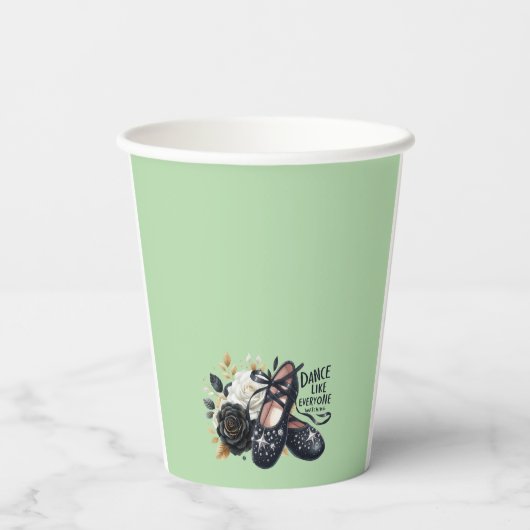 Ballet Dancer 紙コップ (裏面)