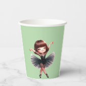 Ballet Dancer 紙コップ (正面)