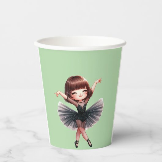 Ballet Dancer 紙コップ (正面)