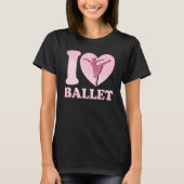 ballet dancer choreographer dance training ballet_ tシャツ (正面)