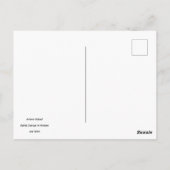 Ballet Dancer in Motion,  ポストカード (裏面)