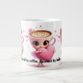 Ballet Dancer Quote Coffee Mug ジャンボコーヒーマグカップ (正面)