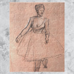 Ballet Dancer (study) by Edgar Degas, Vintage Art ジグソーパズル<br><div class="desc">Ballet Dancer (study) by Edgar Degas is a vintage impressionism fine art portrait painting featuring a ballerina in a pose. A reproduction of a charcoal sketch or drawing on a neutral background. About the artist: Edgar Degas (1834-1917) is regarded as one of the founders of Impressionism although he preferred realism...</div>