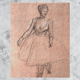 Ballet Dancer (study) by Edgar Degas, Vintage Art ジグソーパズル