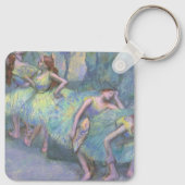 Ballet Dancers in the Wings by Edgar Degas キーホルダー (裏面)