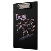 Ballet Dreams: Dance to the Top! クリップボード (左)