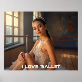 BALLET - I LOVE BALLET ポスター (正面)