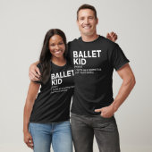 Ballet Kid Definition Dance Tシャツ (ユニセックス)