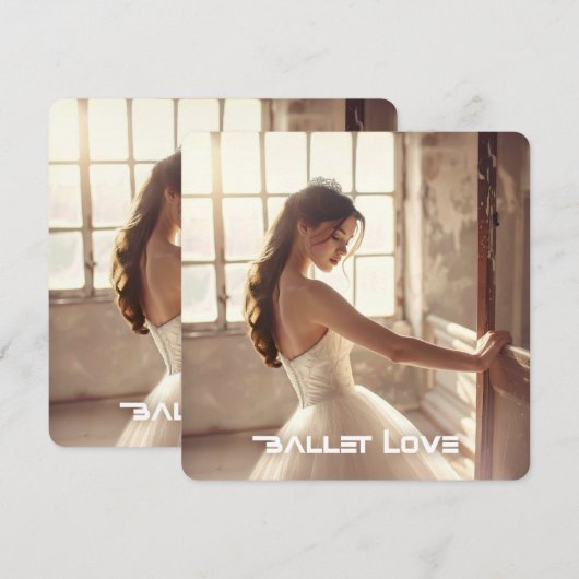 BALLET LOVE - BALLET & DANCE (正面/裏面)