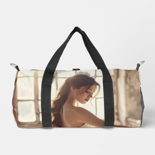 BALLET LOVE - BALLET & DANCE ダッフルバッグ (正面)