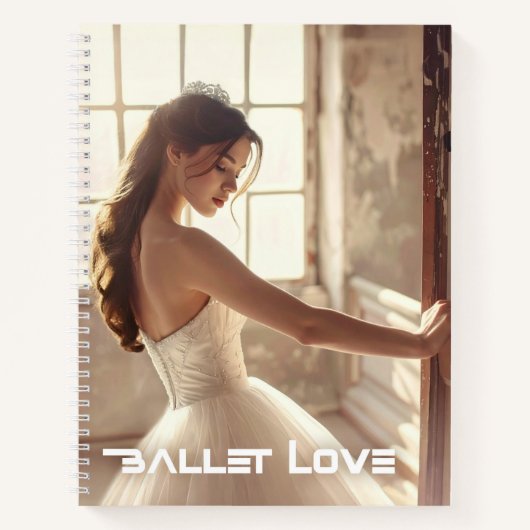 BALLET LOVE - BALLET & DANCE ノートブック (正面)