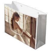 BALLET LOVE - BALLET & DANCE ラージペーパーバッグ (正面アングル)