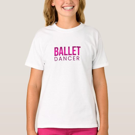 Ballet Oversized Shirt Ballet Dancers Gift Kids Tシャツ (正面)