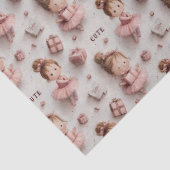 Ballet Party in Blush and Ballet Pink 薄葉紙 (詳細)