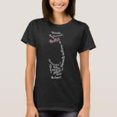 Ballet Pointe Shoe Funny Ballerina Dance Lover Gra Tシャツ (正面)
