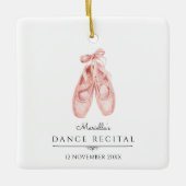 Ballet Recital Keepsake  セラミックオーナメント (正面)