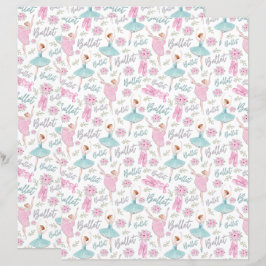 Ballet Scrapbook Paper