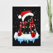 Ballet Scute Ss Cute Sss Christmas Lights Santa Ba カード (正面)