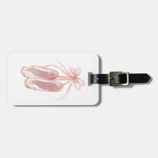 Ballet Slipper  ラゲッジタグ (正面横)