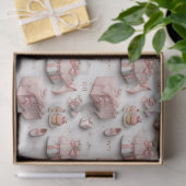 Ballet Slippers and Tutus in Soft Pink Elegance 薄葉紙 (ギフト)