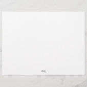 Ballet Valentine Cards for Kids レターヘッド (裏面)