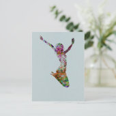 Ballette水色 ポストカード (スタンド正面)