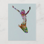 Ballette水色 ポストカード (正面)