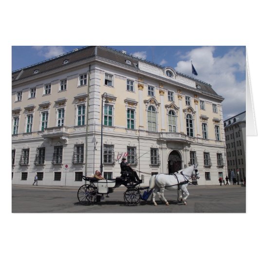 Ballhausplatzでオーストリア連邦首相府 (正面横)