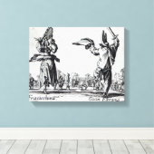 Balli de Sfessania, c.1622 キャンバスプリント (インサイチュ (ウッドフロア))