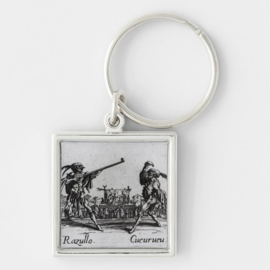 Balli de Sfessania、c.1622 キーホルダー (正面)