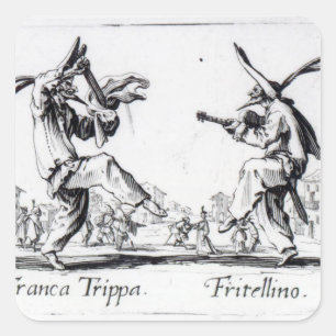 Balli de Sfessania, c.1622 スクエアシール
