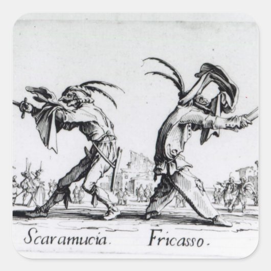 Balli de Sfessania, c.1622 スクエアシール (正面)