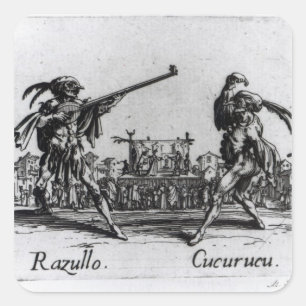 Balli de Sfessania, c.1622 スクエアシール